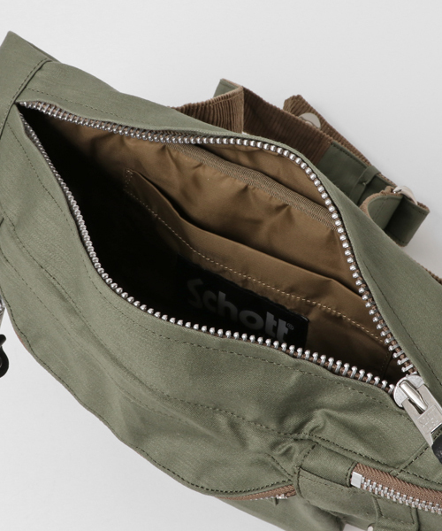 schott（ショット）の「Schott/ショット/COTTON RIDERS BODY BAG
