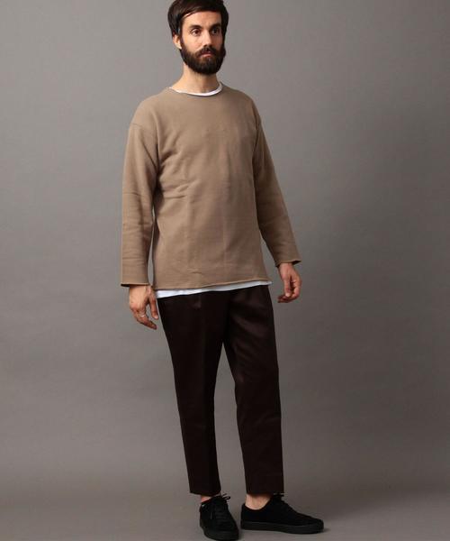 BEAUTY&YOUTH UNITED ARROWS（ビューティーアンドユースユナイテッドアローズ）の「BY ∴ コールドマーセ チノ 1P バギー テーパードパンツ◆（チノパンツ・メンズ・ダークブラウン/ベージュ・MEDIUM/SMALL/X-LARGE/LARGE）」の12枚目の写真