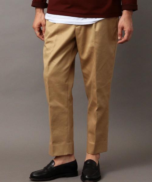 BEAUTY&YOUTH UNITED ARROWS（ビューティーアンドユースユナイテッドアローズ）の「BY ∴ コールドマーセ チノ 1P バギー テーパードパンツ◆（チノパンツ・メンズ・ダークブラウン/ベージュ・MEDIUM/SMALL/X-LARGE/LARGE）」の14枚目の写真