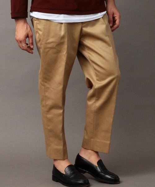 BEAUTY&YOUTH UNITED ARROWS（ビューティーアンドユースユナイテッドアローズ）の「BY ∴ コールドマーセ チノ 1P バギー テーパードパンツ◆（チノパンツ・メンズ・ダークブラウン/ベージュ・MEDIUM/SMALL/X-LARGE/LARGE）」の15枚目の写真