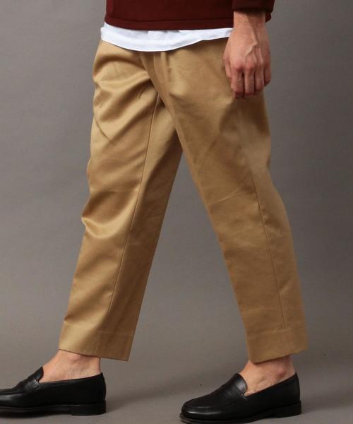 BEAUTY&YOUTH UNITED ARROWS（ビューティーアンドユースユナイテッドアローズ）の「BY ∴ コールドマーセ チノ 1P バギー テーパードパンツ◆（チノパンツ・メンズ・ダークブラウン/ベージュ・MEDIUM/SMALL/X-LARGE/LARGE）」の16枚目の写真
