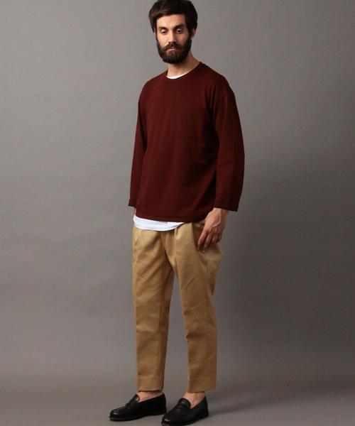 BEAUTY&YOUTH UNITED ARROWS（ビューティーアンドユースユナイテッドアローズ）の「BY ∴ コールドマーセ チノ 1P バギー テーパードパンツ◆（チノパンツ・メンズ・ダークブラウン/ベージュ・MEDIUM/SMALL/X-LARGE/LARGE）」の10枚目の写真