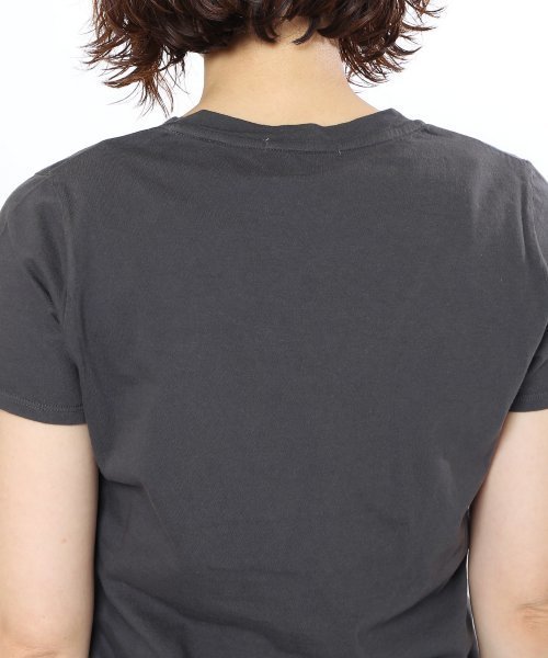 JOURNAL STANDARD relume（ジャーナルスタンダード　レリューム）の「36/-USA 天竺 VネックショートスリーブTシャツ_#（Tシャツ/カットソー・レディース・ホワイト/ピンク/グレー/ベージュ/カーキ・FREE）」の15枚目の写真