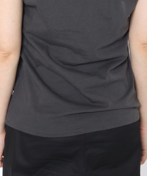 JOURNAL STANDARD relume（ジャーナルスタンダード　レリューム）の「36/-USA 天竺 VネックショートスリーブTシャツ_#（Tシャツ/カットソー・レディース・ホワイト/ピンク/グレー/ベージュ/カーキ・FREE）」の16枚目の写真