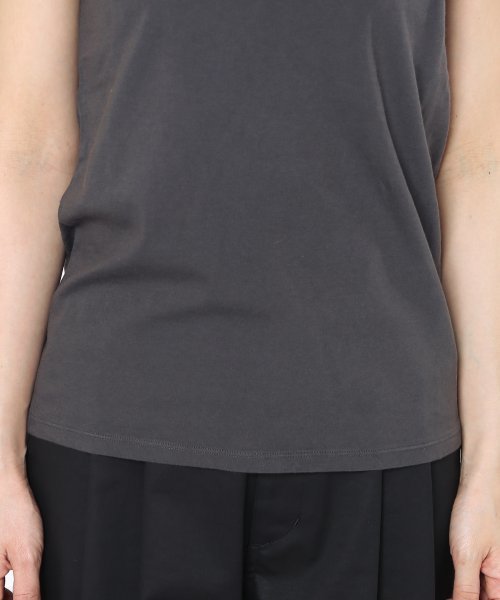 JOURNAL STANDARD relume（ジャーナルスタンダード　レリューム）の「36/-USA 天竺 VネックショートスリーブTシャツ_#（Tシャツ/カットソー・レディース・ホワイト/ピンク/グレー/ベージュ/カーキ・FREE）」の19枚目の写真