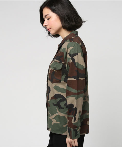 PUNYUS(プニュズ)の「ミリタリーシャツ(シャツ/ブラウス・レディース・その他1/カーキ・2/3/1/4)」の10枚目の写真