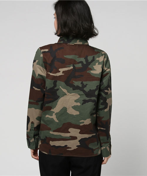 PUNYUS(プニュズ)の「ミリタリーシャツ(シャツ/ブラウス・レディース・その他1/カーキ・2/3/1/4)」の11枚目の写真