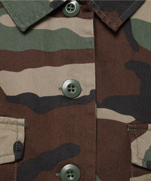 PUNYUS(プニュズ)の「ミリタリーシャツ(シャツ/ブラウス・レディース・その他1/カーキ・2/3/1/4)」の8枚目の写真