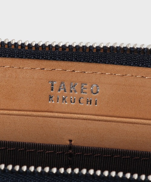 TAKEO KIKUCHI（タケオキクチ）の「【ソフト＆ナチュラル】ミニメッシュ レザー　ラウンドファスナー長財布（財布・メンズ・ブラック/ブルー/ブルー系1/オフホワイト/レッド/グレー系その他5/イエロー系4/モスグリーン系4/ブルーグリーン・00）」の17枚目の写真