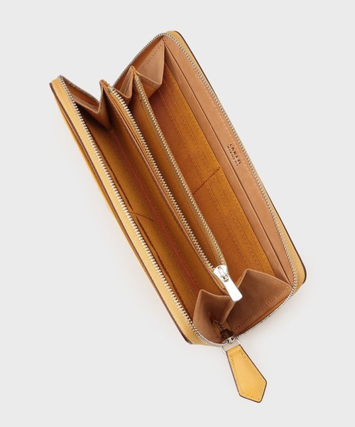 TAKEO KIKUCHI（タケオキクチ）の「【ソフト＆ナチュラル】ミニメッシュ レザー　ラウンドファスナー長財布（財布・メンズ・ブラック/ブルー/ブルー系1/オフホワイト/レッド/グレー系その他5/イエロー系4/モスグリーン系4/ブルーグリーン・00）」の20枚目の写真