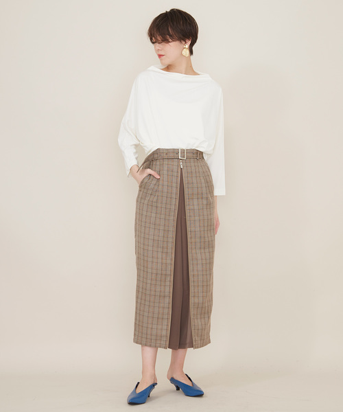STUDIOUS（ステュディオス）の「【STUDIOUS】ドルマンカットプルオーバー（Tシャツ/カットソー・レディース・ブラック/ピンク/ホワイト・FREE）」の12枚目の写真