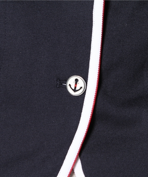 TOMMY HILFIGER（トミーヒルフィガー）の「SAWL COLLAR JACKET（その他アウター・レディース・グレー/ネイビー・SMALL/MEDIUM/LARGE）」の5枚目の写真