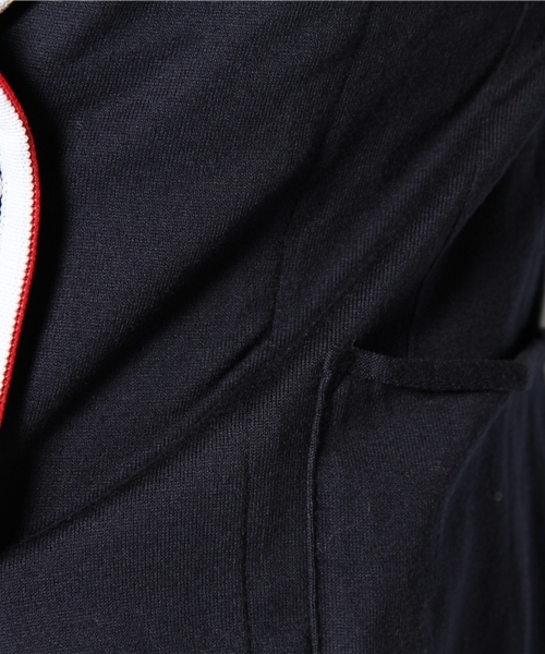 TOMMY HILFIGER（トミーヒルフィガー）の「SAWL COLLAR JACKET（その他アウター・レディース・グレー/ネイビー・SMALL/MEDIUM/LARGE）」の6枚目の写真