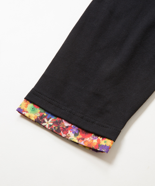 rehacer（レアセル）の「rehacer : Flower Link Cutsew  （Tシャツ/カットソー・メンズ・ホワイト/ネイビー/グレー/ブラック・MEDIUM/SMALL/LARGE）」の5枚目の写真