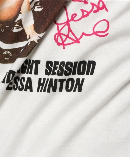 HYSTERIC GLAMOUR（ヒステリックグラマー）の「JESSA AND NOSTALGIC プリント Tシャツ（Tシャツ/カットソー・メンズ・ホワイト/イエロー/ブルー・SMALL/MEDIUM/LARGE/X-LARGE）」の10枚目の写真