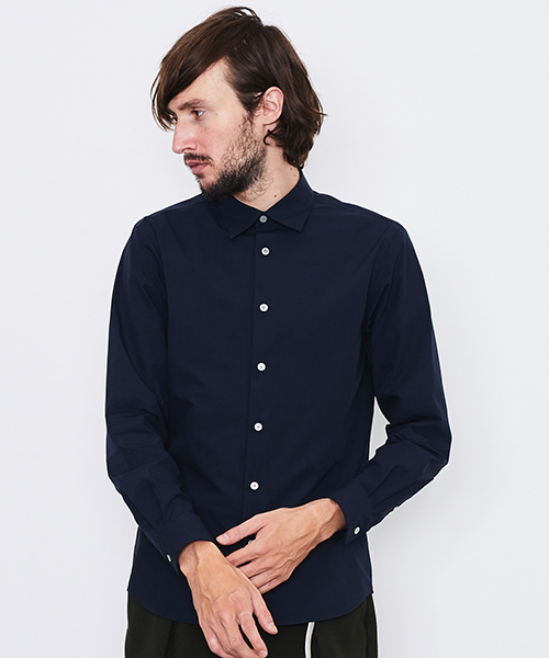 UNITED TOKYO（ユナイテッドトウキョウ）の「マルチストレッチブロードシャツ（シャツ/ブラウス・メンズ・ブルー/ライトグリーン/ネイビー/オフホワイト/ピンク/バーガンディー・1/2/3）」の4枚目の写真