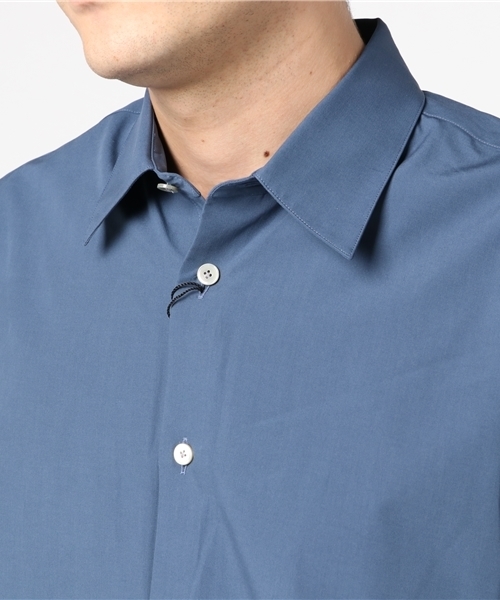 UNITED TOKYO（ユナイテッドトウキョウ）の「マルチストレッチブロードシャツ（シャツ/ブラウス・メンズ・ブルー/ライトグリーン/ネイビー/オフホワイト/ピンク/バーガンディー・1/2/3）」の9枚目の写真