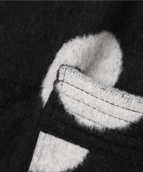 MERLOT（メルロー）の「ドット柄エプロンワンピース2391（ワンピース・レディース・グレー/ブラック・FREE）」の9枚目の写真