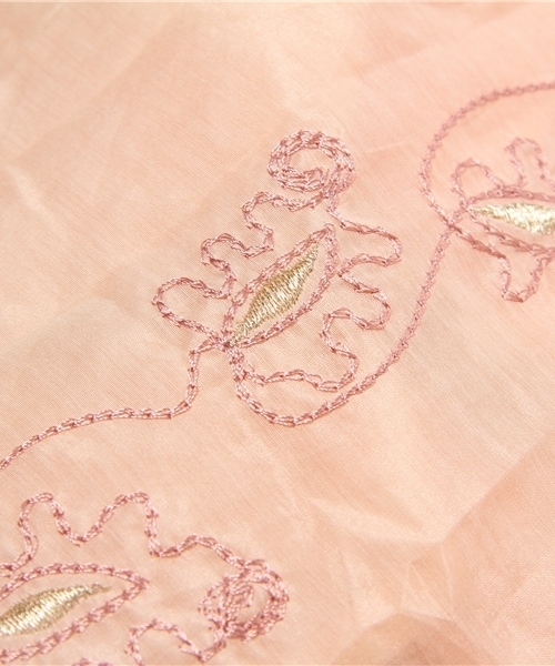 Language（ランゲージ）の「刺繍ロング刺繍ワンピース（ワンピース・レディース・ホワイト系/グリーン系/ピンク系・38）」の8枚目の写真