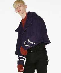 SHAREEF | SHEEP LEATHER SHORT RIDERS(ライダースジャケット)