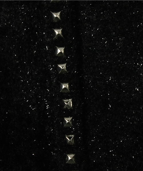 HYSTERIC MINI(ヒステリックミニ)の「studs rock generation カーディガン(カーディガン/ボレロ・キッズ・ブラック/レッド・100/120)」の5枚目の写真