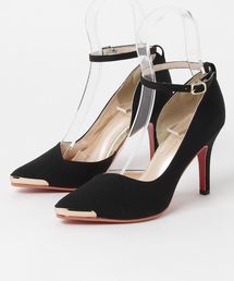 coche et coche（コシュエコシュ）の「メタルポインテッドトゥストラップ付きオケージョンパンプス 8989T【Parade】（パンプス）」