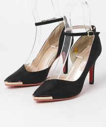 coche et coche（コシュエコシュ）の「メタルポインテッドトゥストラップ付きオケージョンパンプス 8989T【Parade】（パンプス）」