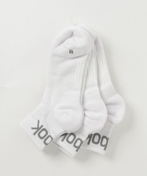 Reebok(リーボック)の「【Reebok】メンズ 部分パイル ショートソックス 3足組み(ソックス/靴下・メンズ・その他/ホワイト・25-27CM)」の1枚目の写真