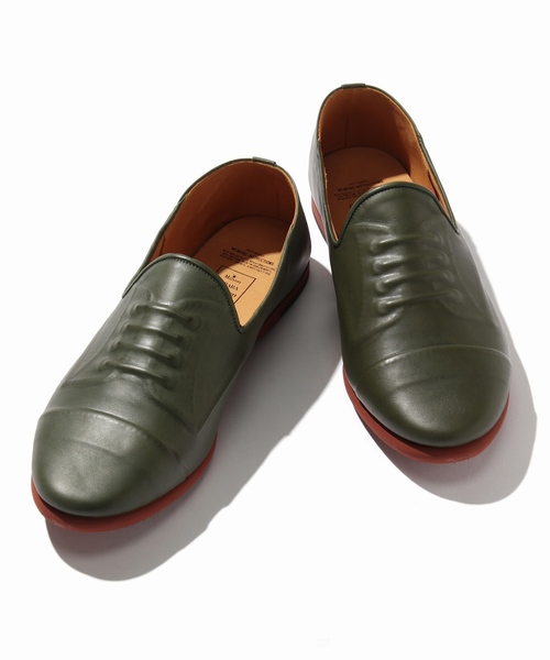 MIHARAYASUHIRO（ミハラヤスヒロ）の「mihara yasuhiro invisble derby（スリッポン・メンズ・ブラック/グリーン/ホワイト・26.5cm/26cm/24.5cm/27.5cm/25cm/25.5cm/27cm）」の3枚目の写真