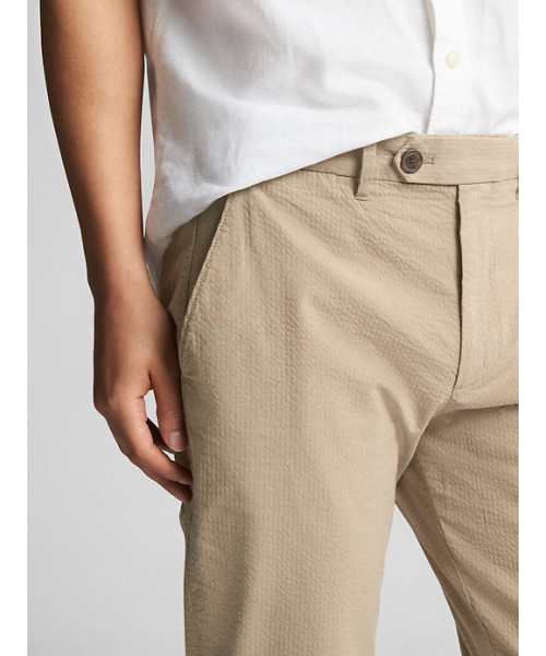 GAP(ギャップ)の「シアサッカー スリムフィット防水アンクルパンツ(Gapflex)(その他パンツ・メンズ・ブルー/ベージュ・30W/28W/36W/34W/32W)」の5枚目の写真