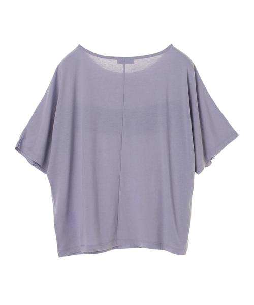 earth music&ecology（アースミュージックアンドエコロジー）の「・フリルプルオーバー（Tシャツ/カットソー・レディース・ブラック/オフホワイト/ラベンダー/ライトピンク・FREE）」の10枚目の写真