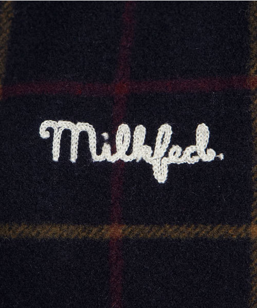 MILKFED.（ミルクフェド）の「【mini11月号掲載商品】STADIUM JUMPER（スタジャン・レディース・アッシュ/ネイビー・SMALL/MEDIUM）」の8枚目の写真