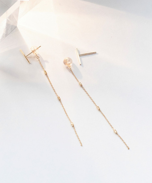 ■2020n■2way / クローバーのピアス＆リングの2点セット □2020n□2way / クローバーのピアス＆リングの2点セット □2020n□
