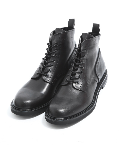 alfredoBANNISTER（アルフレッドバニスター）の「染めヒール切替ブーツ（ブーツ・メンズ・ブラック/ダークブラウン/グレー・39/40/41/42/43/44）」の14枚目の写真