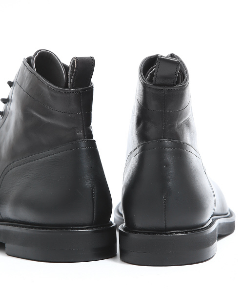 alfredoBANNISTER（アルフレッドバニスター）の「染めヒール切替ブーツ（ブーツ・メンズ・ブラック/ダークブラウン/グレー・39/40/41/42/43/44）」の11枚目の写真