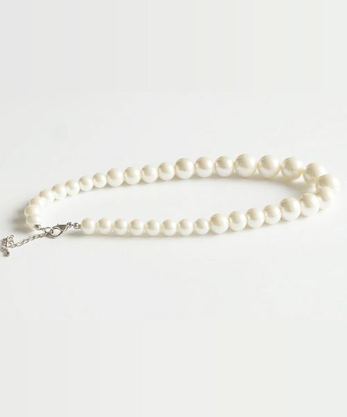 DRESS STAR（ドレス スター）の「フェイクパールネックレス（ネックレス・レディース・ホワイト・フリー）」の5枚目の写真