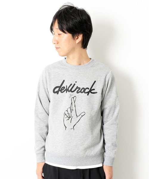 devirock(デビロック)の「コラボ企画第1弾 裏起毛プリントトレーナー ママサイズ(スウェット・レディース・その他1/その他2/その他4/その他3・M/L)」の3枚目の写真
