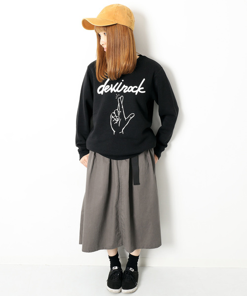 devirock(デビロック)の「コラボ企画第1弾 裏起毛プリントトレーナー ママサイズ(スウェット・レディース・その他1/その他2/その他4/その他3・M/L)」の8枚目の写真