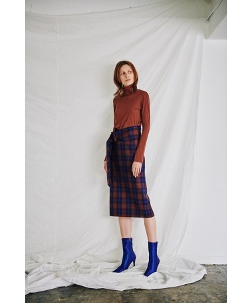 スカート LE CIEL BLUE  Check Pencil skirt LE CIEL BLUE Check Pencil skirt