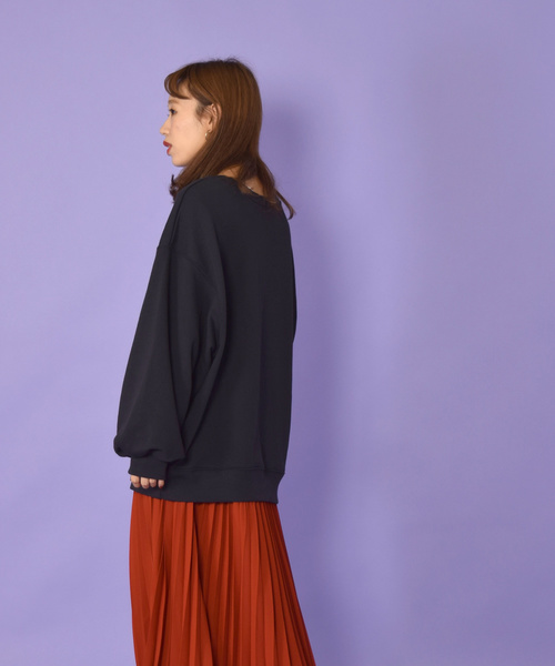 w closet(ダブルクローゼット)の「ロング丈プリーツスカート_(スカート・レディース・パープル/オレンジ/キャメル・FREE)」の18枚目の写真