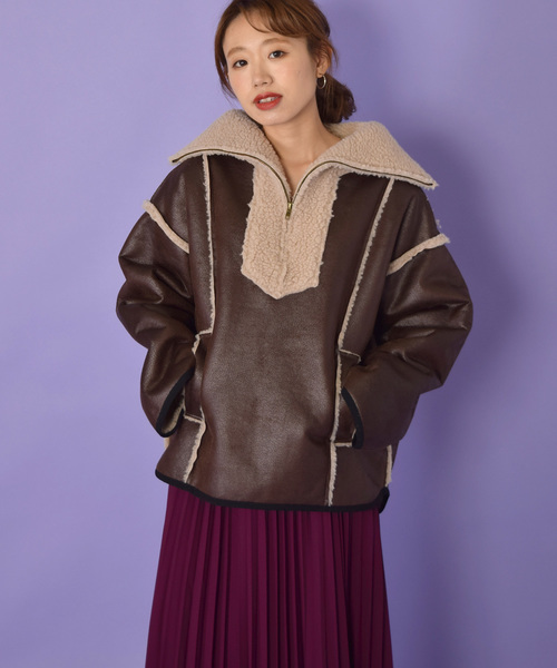 w closet(ダブルクローゼット)の「ロング丈プリーツスカート_(スカート・レディース・パープル/オレンジ/キャメル・FREE)」の13枚目の写真