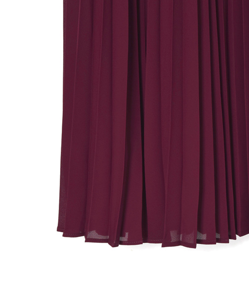 w closet(ダブルクローゼット)の「ロング丈プリーツスカート_(スカート・レディース・パープル/オレンジ/キャメル・FREE)」の16枚目の写真