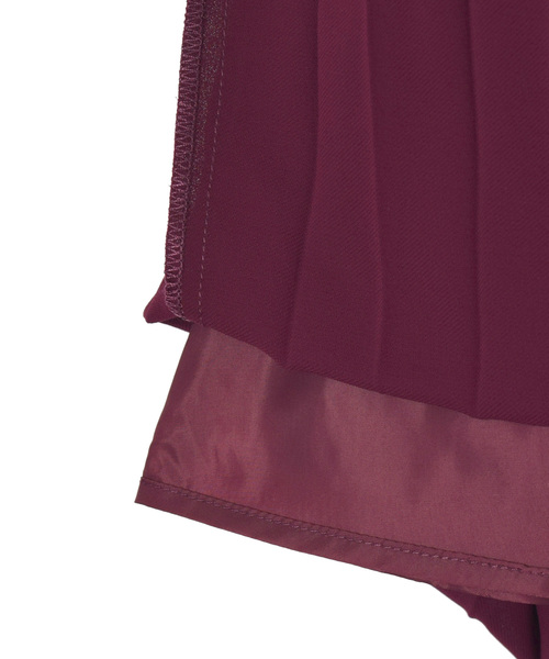 w closet(ダブルクローゼット)の「ロング丈プリーツスカート_(スカート・レディース・パープル/オレンジ/キャメル・FREE)」の22枚目の写真