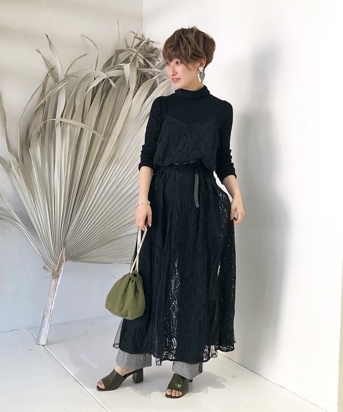 TODAYFUL（トゥデイフル）の「オーバルバックルベルト（ベルト・レディース・ブラック/カーキ・FREE）」の11枚目の写真