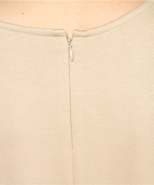 BEAMS LIGHTS Women's（ビームスライツ ウィメンズ）の「△BEAMS LIGHTS / NEWベルト付ポンチ ワンピース（ワンピース・レディース・ブラック/ベージュ/ネイビー/チャコールグレー・36/38）」の11枚目の写真