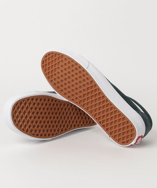 ADAM ET ROPE'(アダムエロペ)の「【VANS】OLD SKOOL(スニーカー・メンズ・ダークグリーン/レンガ・41/42/43)」の4枚目の写真