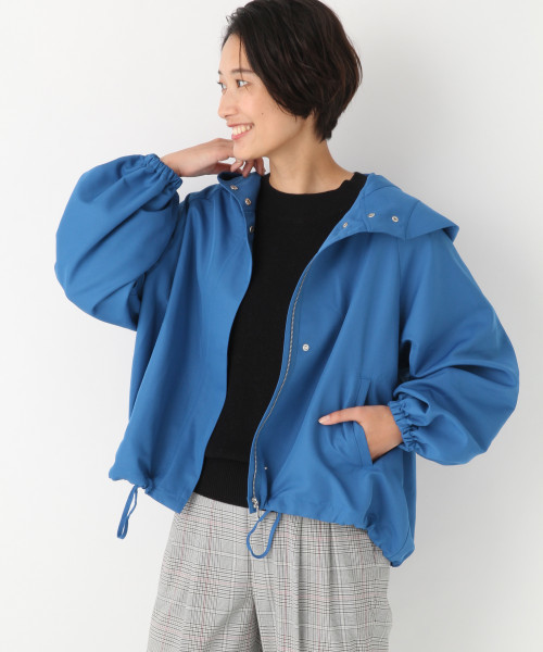 GLOBAL WORK（グローバルワーク）の「撥水ショートマンパ/814001（マウンテンパーカー・レディース・ライトグレー/ベージュ/カーキ/ブルー/ネイビー・MEDIUM/LARGE）」の10枚目の写真