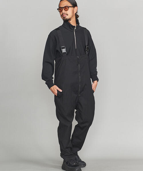 BEAUTY&YOUTH UNITED ARROWS（ビューティーアンドユースユナイテッドアローズ）の「【WEB限定】 by T/C オックスフォード オーバーオール（その他パンツ・メンズ・ブラック/ダークグレー・LARGE/MEDIUM/SMALL/X-LARGE）」の2枚目の写真