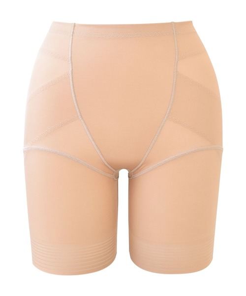 HEAVEN Japan(ヘヴンジャパン)の「尻肉キャッチャー ガードル 補整下着 補正下着 垂れ尻 お腹押さえ 響かない ヒップアップ 骨盤サポート ガードル(ショーツ・レディース・ブラック/ベージュ・58/70/76/64/82)」の2枚目の写真