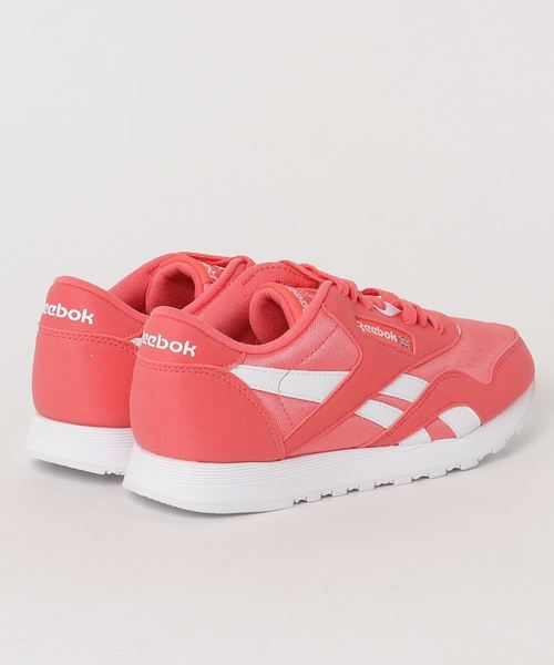 Reebok（リーボック）の「Reebok/リーボック CL NYLON COLOR/クラシック ナイロン カラー（スニーカー・レディース・ピンク・23cm/23.5cm/24cm/24.5cm/25cm）」の2枚目の写真